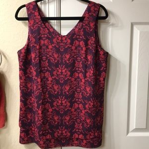 NWOT Cabi Cameo 3258 Sleeveless Tank Top Large
